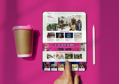 RLS Homepage iPad scene