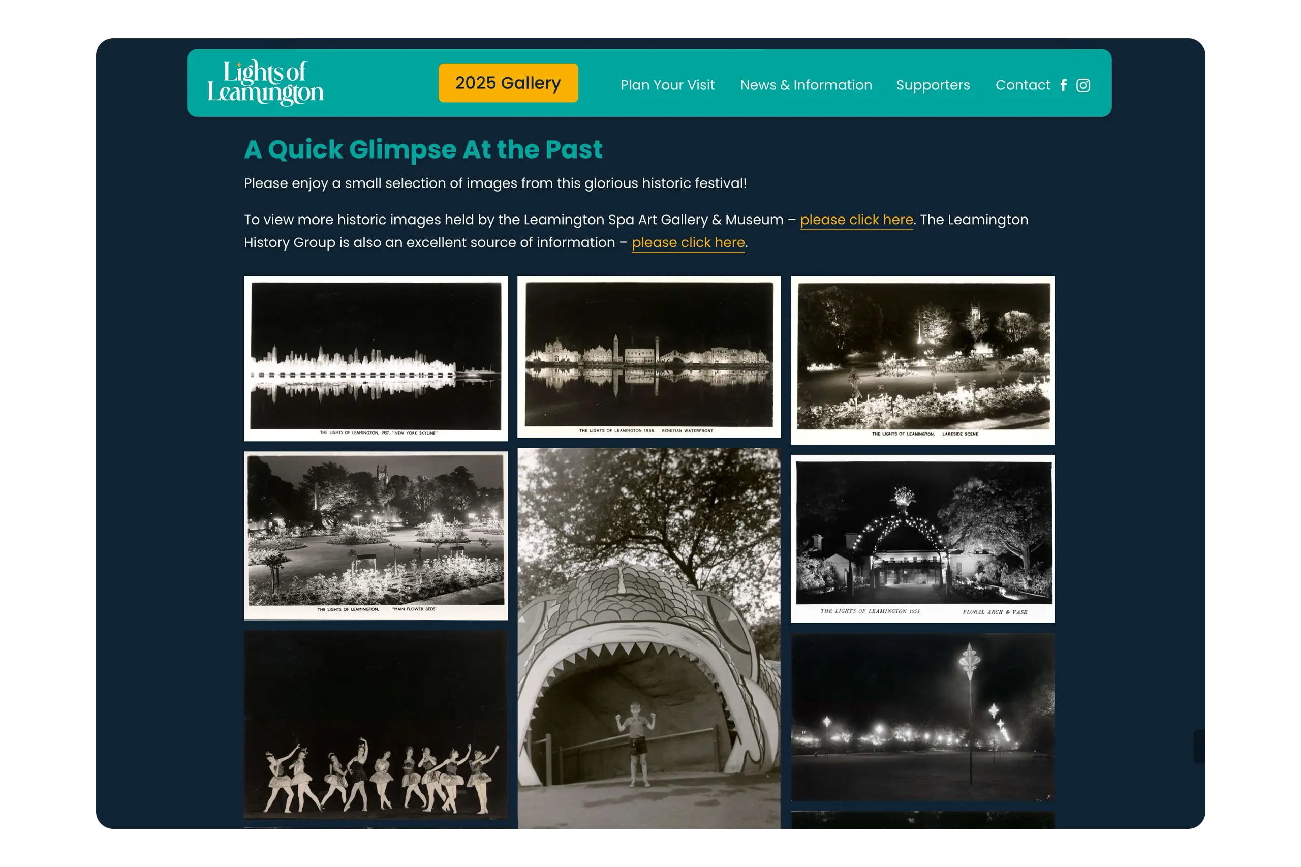 Lights of Leamington History Gallery